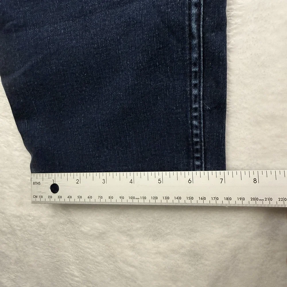 Tommy Bahama Jeans Mens 34x32 Blue Straight Leg Dark Wash Stretch